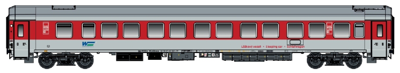L.S. Models LS48209 - H0 - Schlafwagen Wagonservice, ZSSK, Ep. VI
